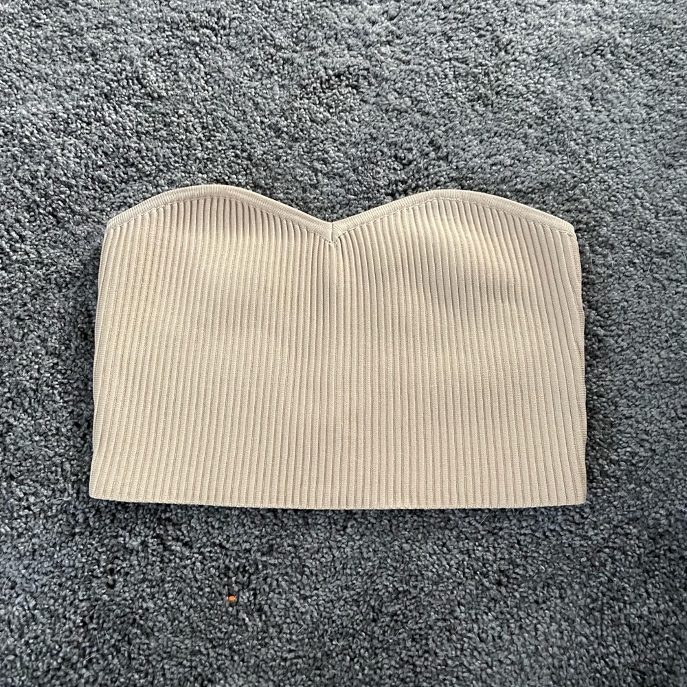 Mahina strapless crop top